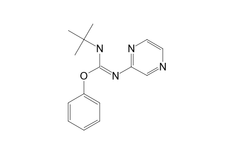 N-(1,1-DIMETHYLETHYL)-O-PHENYL-N'-(2-PYRAZINYL)-ISOUREA