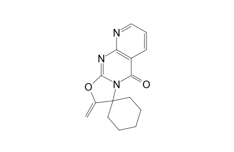 2-Methylene-3-cyclohexyloxazolopyrido[2,3-d]pyrimidin-5-one