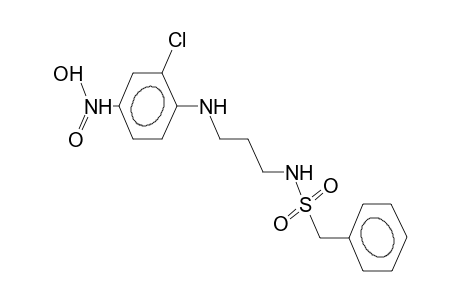 N-benzylsulfonyl-N'-(2-chloro-4-nitrophenyl)trimethylenediamine