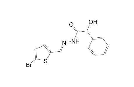 N'-[(E)-(5-bromo-2-thienyl)methylidene]-2-hydroxy-2-phenylacetohydrazide