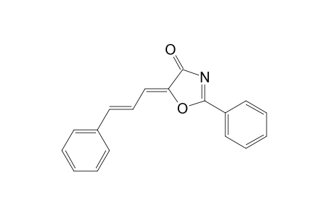 (5Z)-2-Phenyl-5-[(2E)-3-phenyl-2-propenylidene]-1,3-oxazol-4(5H)-one