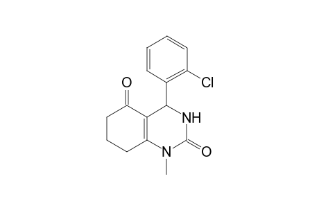 4-(2-Chlorophenyl)-1-methyl-4,6,7,8-tetrahydro-3H-quinazoline-2,5-dione