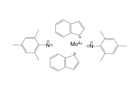 Bis-indenyl-bis-mesitylimidomolybdane(VI)