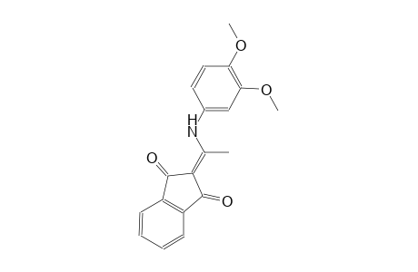 2-[1-(3,4-dimethoxyanilino)ethylidene]-1H-indene-1,3(2H)-dione