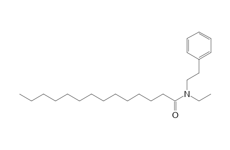 Myristamide, N-(2-phenylethyl)-N-ethyl-
