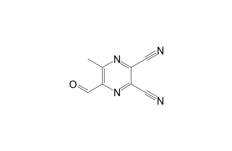 5-formyl-6-methyl-pyrazine-2,3-dicarbonitrile