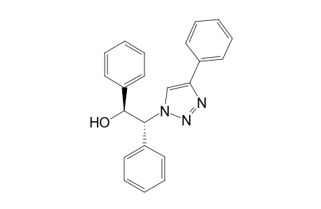 (1S*,2R*)-1,2-Diphenyl-2-(4-phenyl-1H-1,2,3-triazol-1-yl)-ethanol
