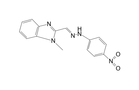 1-METHYL-2-BENZIMIDAZOLECARBOXALDEHYDE, (p-NITROPHENYL)HYDRAZONE