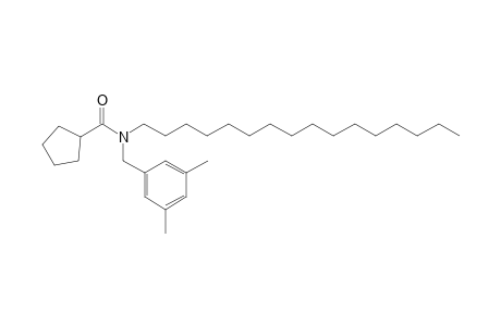 Cyclopentanecarboxamide, N-(3,5-dimethylbenzyl)-N-hexadecyl-