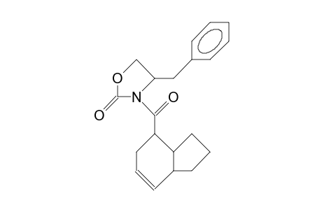 (4S)-3-(Bicyclo(4.3.0)non-2-ene-5-carbonyl)-4-benzyl-2-oxazolidinone