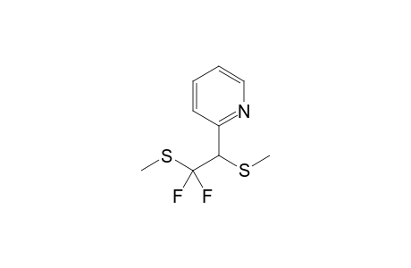 2,2-Difluoro-1,2-bis(methylthio)-1-(2-pyridyl)ethane