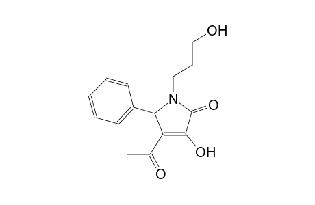 4-acetyl-3-hydroxy-1-(3-hydroxypropyl)-5-phenyl-1,5-dihydro-2H-pyrrol-2-one