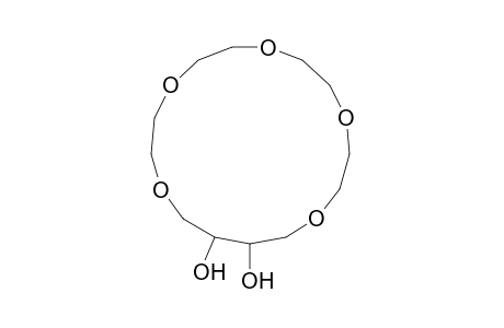 1,4,7,10,13-Pentaoxacycloheptadecane-15,16-diol