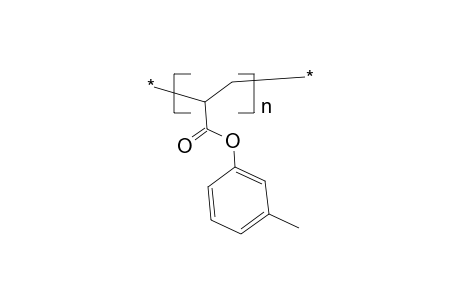 Poly(m-cresyl acrylate)