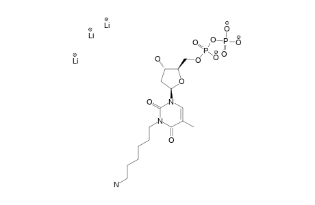 N-(3)-(6-AMINO-1-HEXYL)-THYMIDINE_5'-TRILITHIUMDIPHOSPHATE