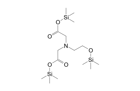 N-(2-hydroxyethyl)-iminodiacetic acid, 3TMS