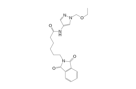 6-(1,3-dioxo-1,3-dihydro-2H-isoindol-2-yl)-N-[1-(ethoxymethyl)-1H-pyrazol-4-yl]hexanamide