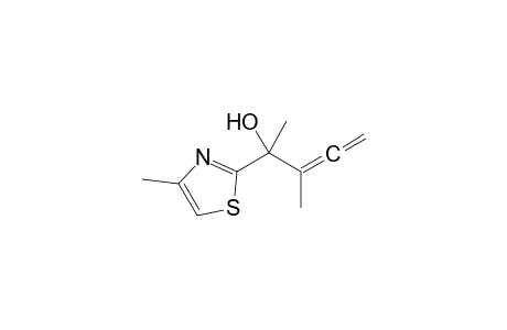 3-Methyl-2-(4-methylthiazol-2-yl)penta-3,4-dien-2-ol