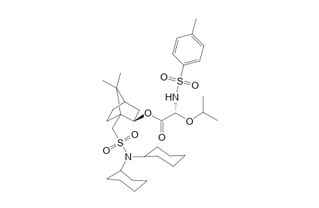 N-((2R)-N'-p-Toluenesulphonylisopropyloxyglycine)-10-N,N-dicyclohexylsulphamoyl-(2R)-isoborneyl ester-