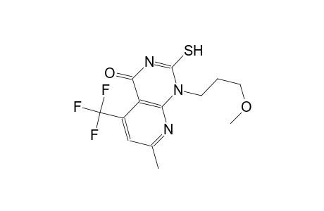 pyrido[2,3-d]pyrimidin-4(1H)-one, 2-mercapto-1-(3-methoxypropyl)-7-methyl-5-(trifluoromethyl)-