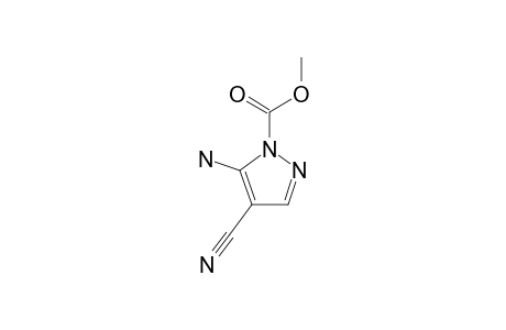 5-AMINO-4-CYANO-1-METHOXYCARBONYLPYRAZOLE
