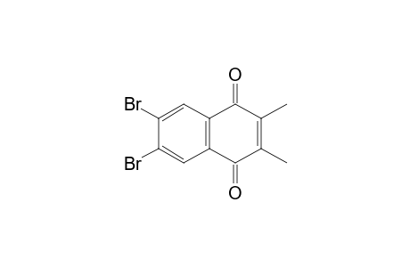 1,4-Naphthalenedione, 6,7-dibromo-2,3-dimethyl-
