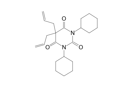 5,5-DIALLYL-1,3-DICYCLOHEXYLBARBITURIC ACID