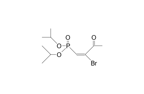 (E)-2-BROM-3-OXO-1-BUTENYL-PHOSPHONSAEUREDIISOPROPYLESTER