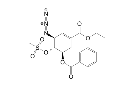 Ethyl (3S,4R,5R)-3-azido-5-benzoyloxy-4-methanesulfonyloxy-cyclohex-1-ene-1-carboxylate