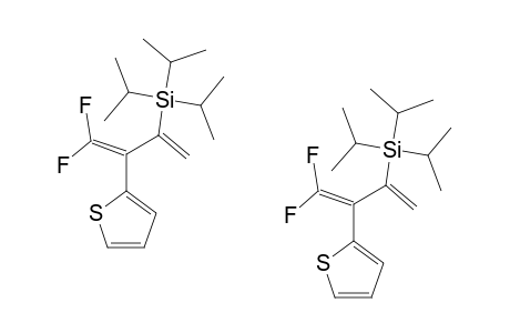 1,1-DIFLUORO-2-(2'-THIENYL)-3-(TRIISOPROPYLSILYL)-1,3-BUTADIENE