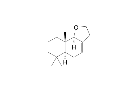 5,5,8a-Trimethyl-(4',5'-dihydro)furo[2,3-a]-(hexahydro)naphthalene