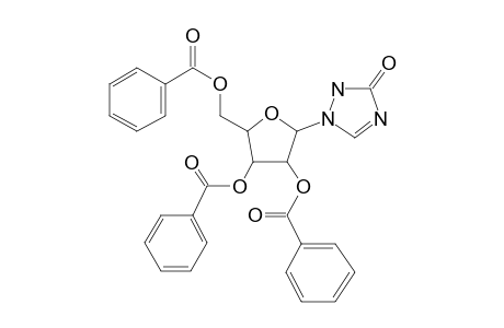 1-[2,3,5-tri-o-Benzoyl-.beta.-D-ribofuranosyl]-1,2,4-triazole-3(2H)-one