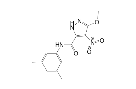 N-(3,5-dimethylphenyl)-3-methoxy-4-nitro-1H-pyrazole-5-carboxamide
