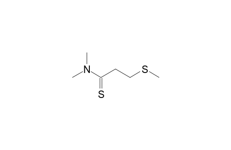 N,N-dimethyl-3-(methylthio)propanethioamide