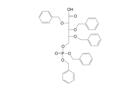 2,3,4-Tri-O-benzyl-5-Dibenzylphosphate-D-arabinonic acid