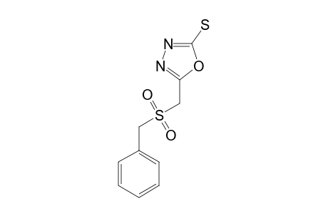 5-PHENYLMETHANESULFONYLMETHYL-[1,3,4]-OXADIAZOLE-2-THIOL