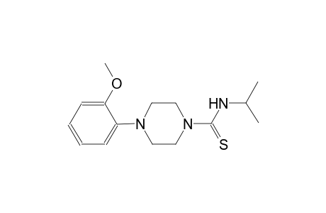 N-isopropyl-4-(2-methoxyphenyl)-1-piperazinecarbothioamide