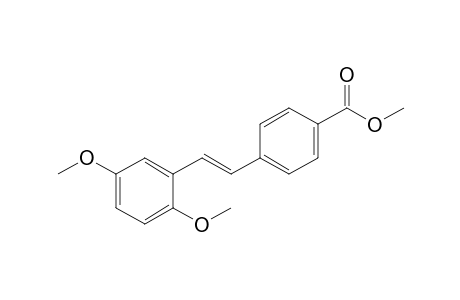 Methyl 4-[(E)-2-(2,5-dimethoxyphenyl)ethenyl]benzoate
