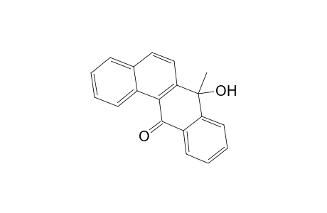 Benz[a]anthracen-12(7H)-one, 7-hydroxy-7-methyl-