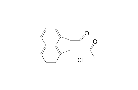 Cyclobut[a]acenaphthylen-7(6bH)-one, 8-acetyl-8-chloro-8,8a-dihydro-