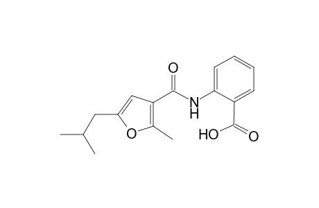 2-[(5-Isobutyl-2-methyl-furan-3-carbonyl)-amino]-benzoic acid