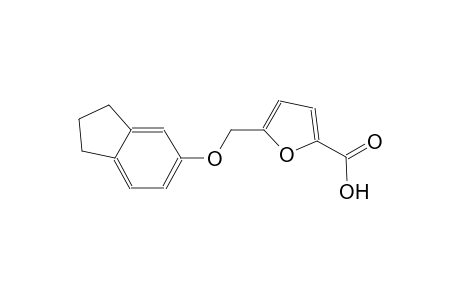 5-[(2,3-dihydro-1H-inden-5-yloxy)methyl]-2-furoic acid