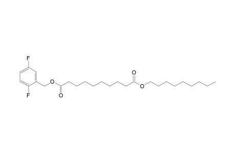 Sebacic acid, 2,5-difluorobenzyl nonyl ester