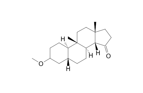 (3aR*,3bR*,5aR*,7R*,9aR*,9bS*,11aR*)-7-Methoxy-9b,11a-dimethylhexadecahydro-3H-cyclopenta[a]phenanthren-3-one