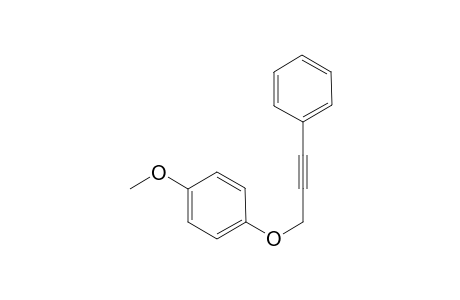 1-Methoxy-4-((3-phenylprop-2-yn-1-yl)oxy)benzene