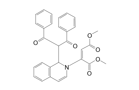 Dimethyl 2-(1-(1,3-dioxo-1,3-diphenylpropan-2-yl)isoquinolin-2(1H)-yl)maleate