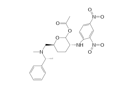 1-O-Acetyl-2,3,4,6-tetradeoxy-2-(2,4-dinitrophenylamino)-6-{methyl-[(1R)-phenylethyl]amino}-D-erythro-hexopyranose