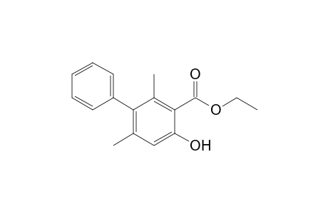 Ethyl 4-hydroxy-2,6-dimethylbiphenyl-3-carboxylate
