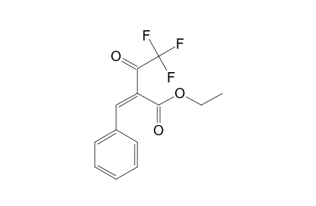Z-ETHYL-2-BENZYLIDENE-3-OXO-4,4,4-TRIFLUOROBUTANOATE;MINOR_ISOMER
