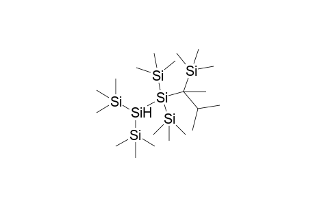1,1,1,4,4,4-hexamethyl-2-(3-methyl-2-(trimethylsilyl)butan-2-yl)-2,3-bis(trimethylsilyl)tetrasilane